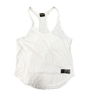 Gold's Gym Tank Top Men White Sz XL Venice California Core Training Gym Everyday